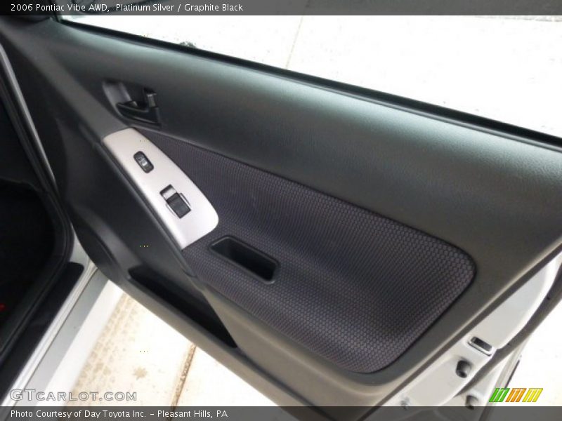 Platinum Silver / Graphite Black 2006 Pontiac Vibe AWD