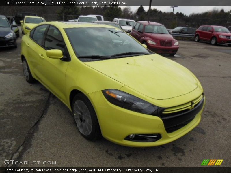 Front 3/4 View of 2013 Dart Rallye