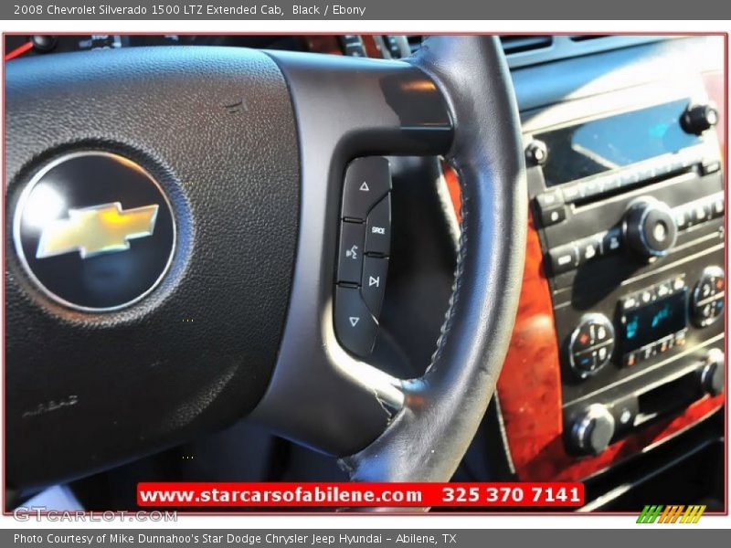 Black / Ebony 2008 Chevrolet Silverado 1500 LTZ Extended Cab