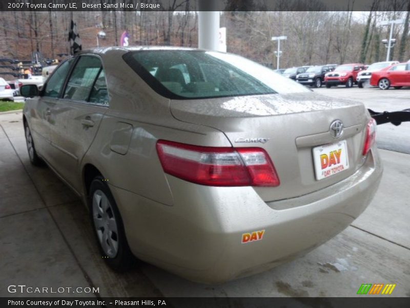 Desert Sand Mica / Bisque 2007 Toyota Camry LE