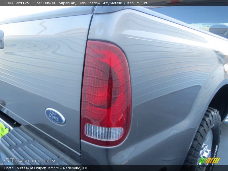 Dark Shadow Grey Metallic / Medium Flint 2004 Ford F250 Super Duty XLT SuperCab