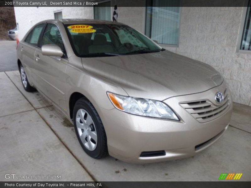 Desert Sand Mica / Bisque 2007 Toyota Camry LE