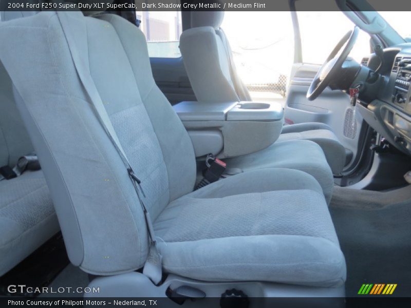  2004 F250 Super Duty XLT SuperCab Medium Flint Interior