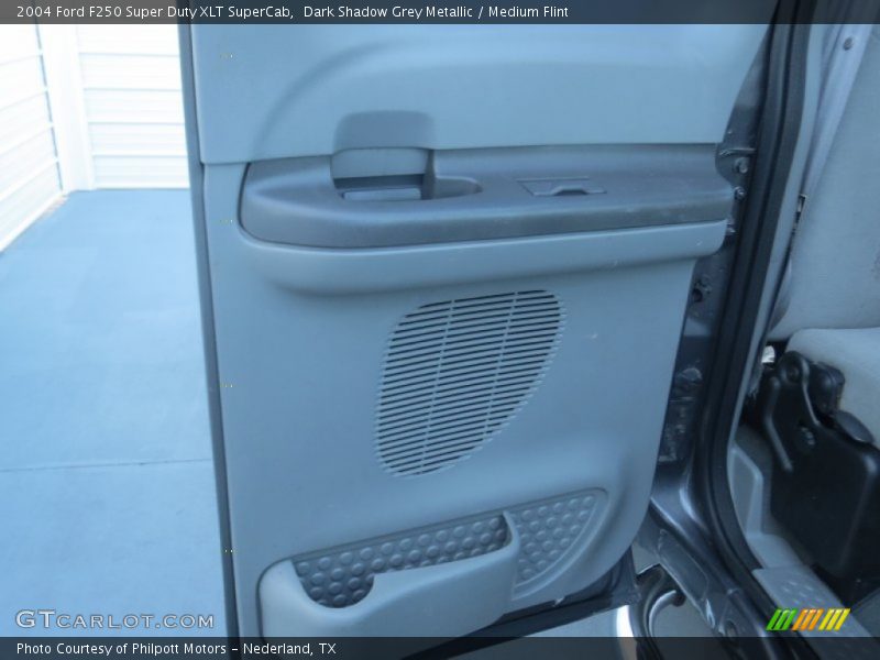 Dark Shadow Grey Metallic / Medium Flint 2004 Ford F250 Super Duty XLT SuperCab