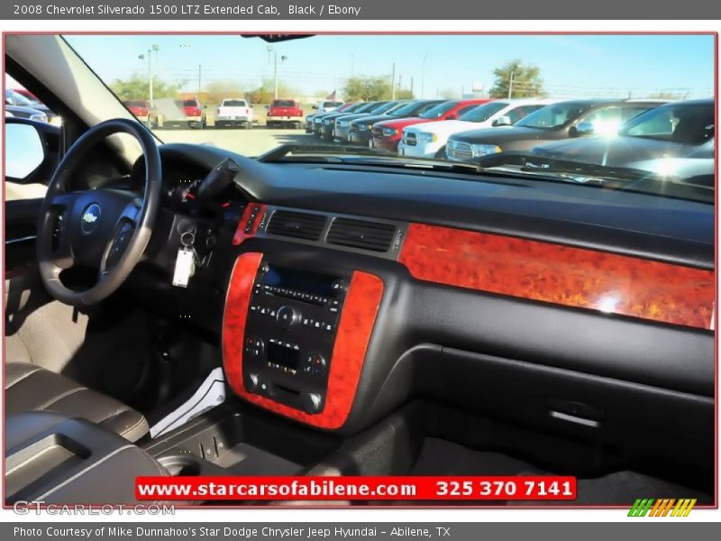 Black / Ebony 2008 Chevrolet Silverado 1500 LTZ Extended Cab