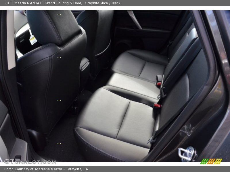 Graphite Mica / Black 2012 Mazda MAZDA3 i Grand Touring 5 Door