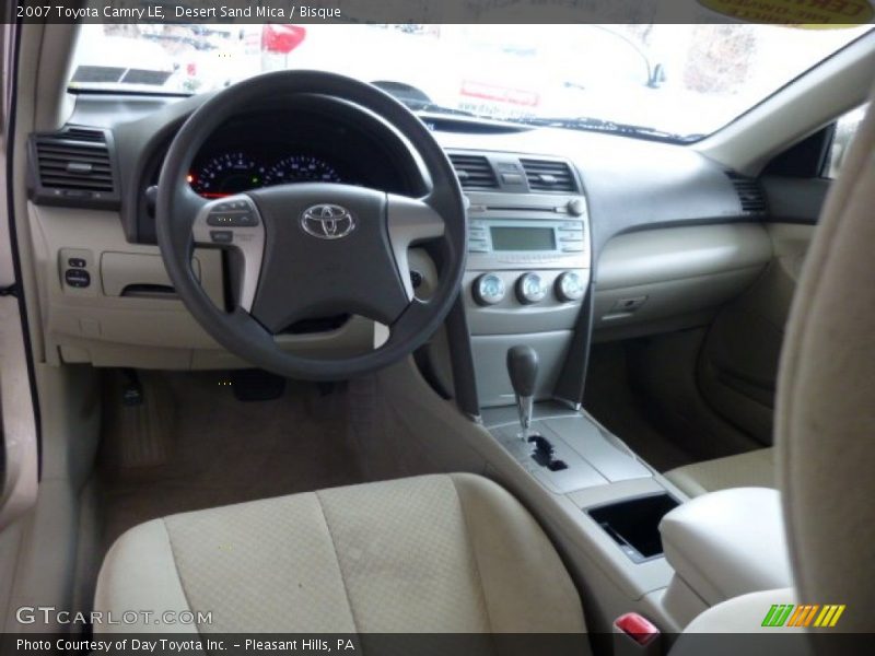 Desert Sand Mica / Bisque 2007 Toyota Camry LE