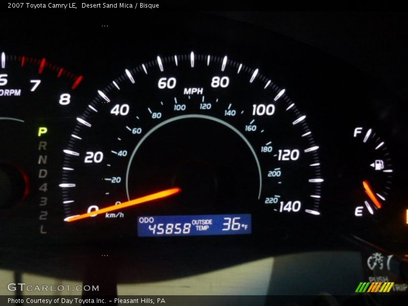 Desert Sand Mica / Bisque 2007 Toyota Camry LE