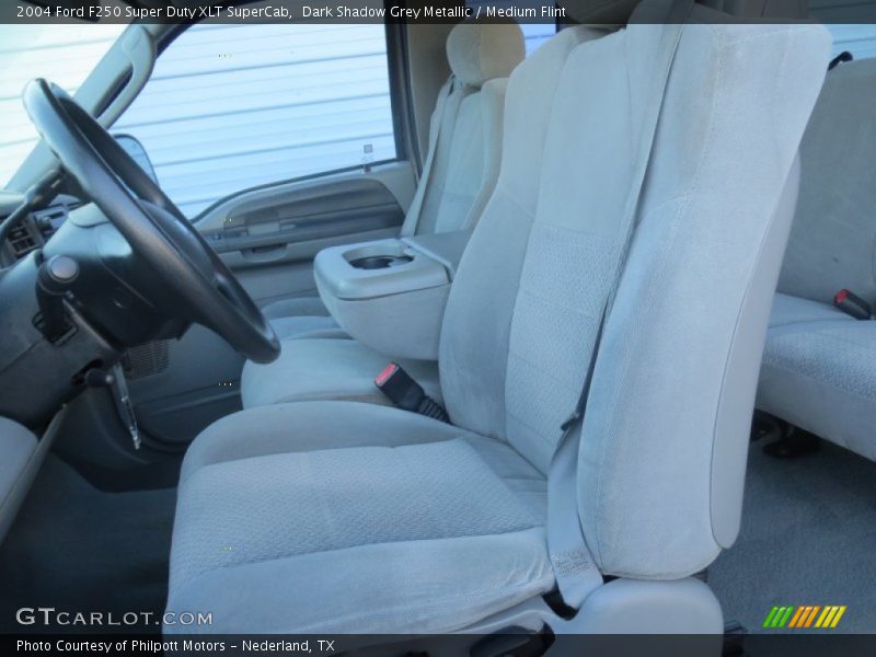 Dark Shadow Grey Metallic / Medium Flint 2004 Ford F250 Super Duty XLT SuperCab