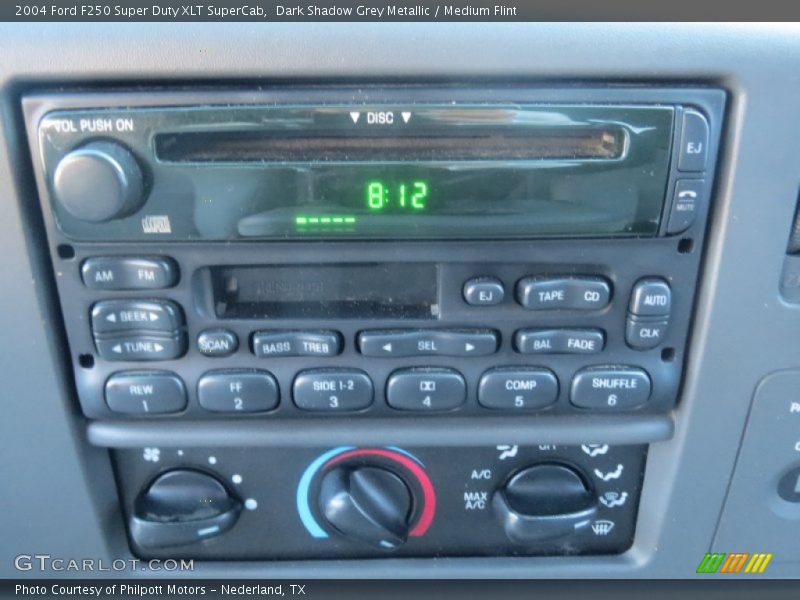 Audio System of 2004 F250 Super Duty XLT SuperCab