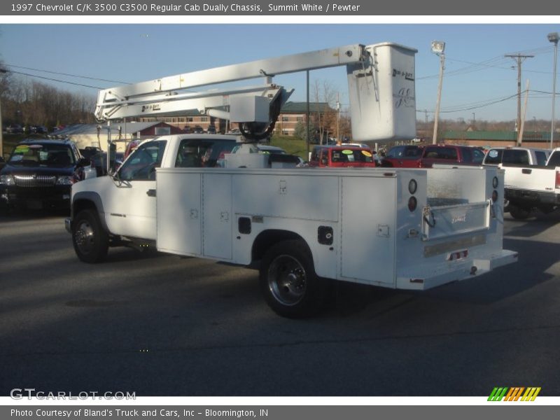 Summit White / Pewter 1997 Chevrolet C/K 3500 C3500 Regular Cab Dually Chassis