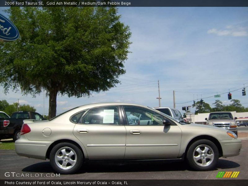 Gold Ash Metallic / Medium/Dark Pebble Beige 2006 Ford Taurus SE
