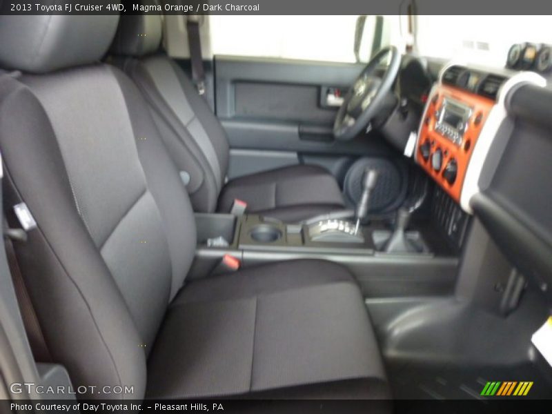 Magma Orange / Dark Charcoal 2013 Toyota FJ Cruiser 4WD