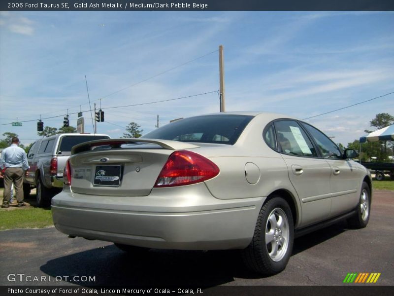Gold Ash Metallic / Medium/Dark Pebble Beige 2006 Ford Taurus SE