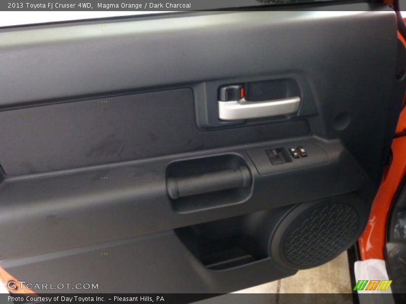 Magma Orange / Dark Charcoal 2013 Toyota FJ Cruiser 4WD