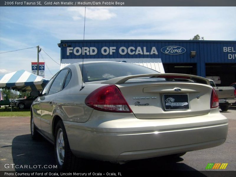 Gold Ash Metallic / Medium/Dark Pebble Beige 2006 Ford Taurus SE