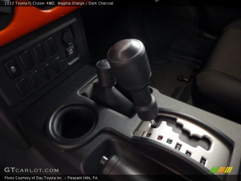 Magma Orange / Dark Charcoal 2013 Toyota FJ Cruiser 4WD