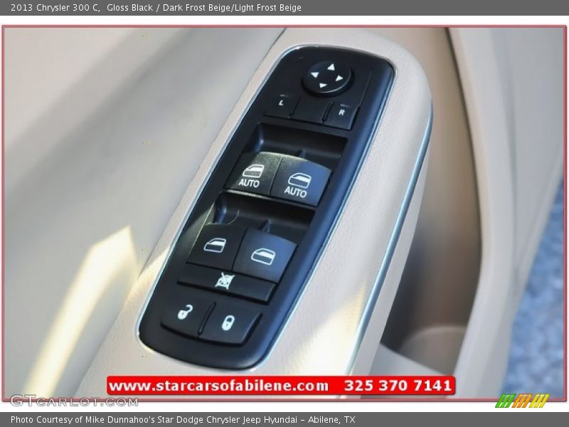 Gloss Black / Dark Frost Beige/Light Frost Beige 2013 Chrysler 300 C