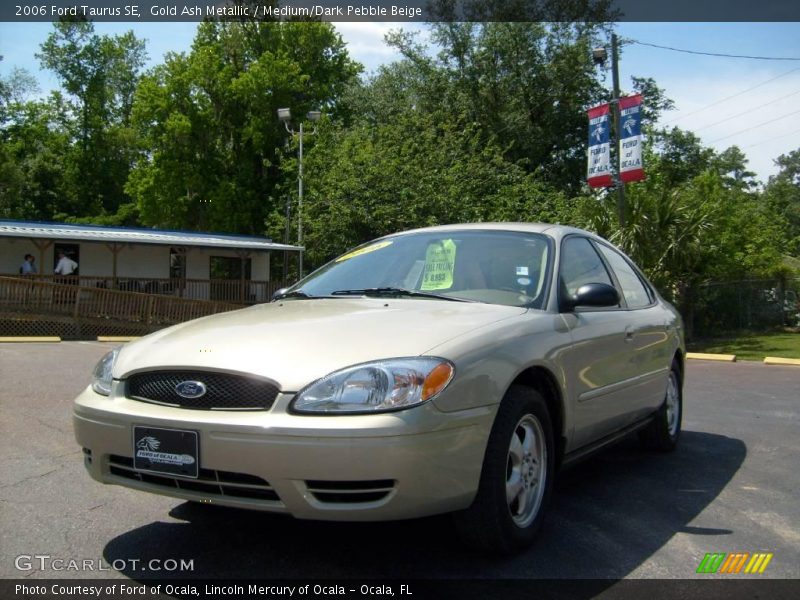 Gold Ash Metallic / Medium/Dark Pebble Beige 2006 Ford Taurus SE