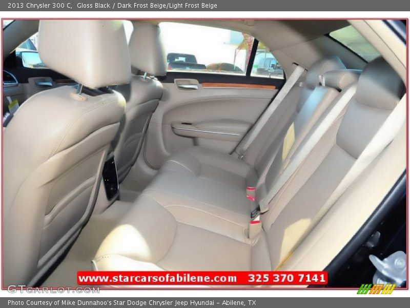 Gloss Black / Dark Frost Beige/Light Frost Beige 2013 Chrysler 300 C