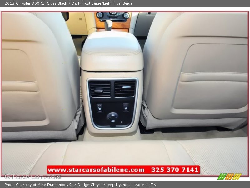 Gloss Black / Dark Frost Beige/Light Frost Beige 2013 Chrysler 300 C