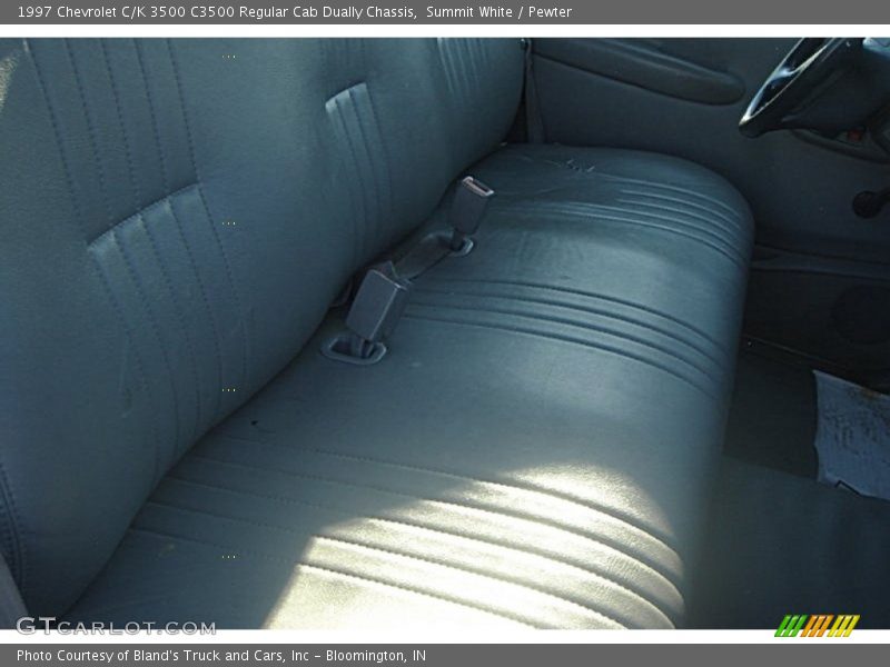 Summit White / Pewter 1997 Chevrolet C/K 3500 C3500 Regular Cab Dually Chassis