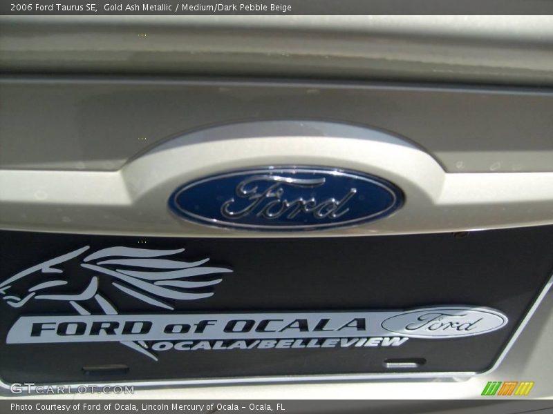 Gold Ash Metallic / Medium/Dark Pebble Beige 2006 Ford Taurus SE