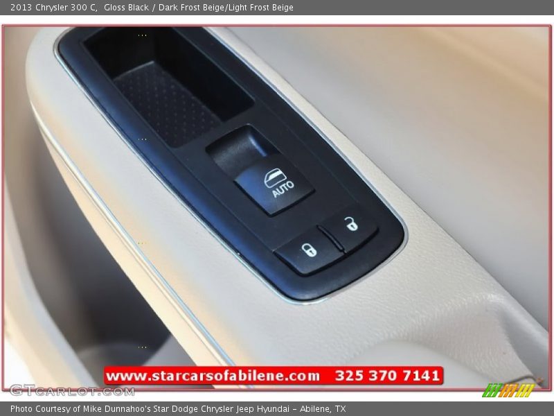 Gloss Black / Dark Frost Beige/Light Frost Beige 2013 Chrysler 300 C