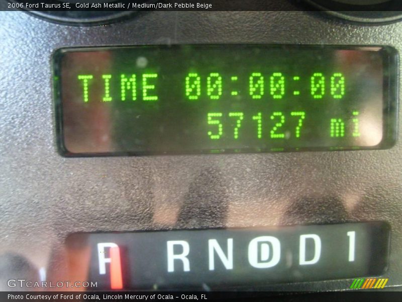 Gold Ash Metallic / Medium/Dark Pebble Beige 2006 Ford Taurus SE