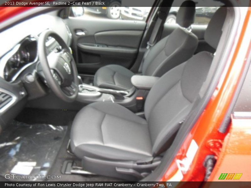 Redline 2-Coat Pearl / Black 2013 Dodge Avenger SE