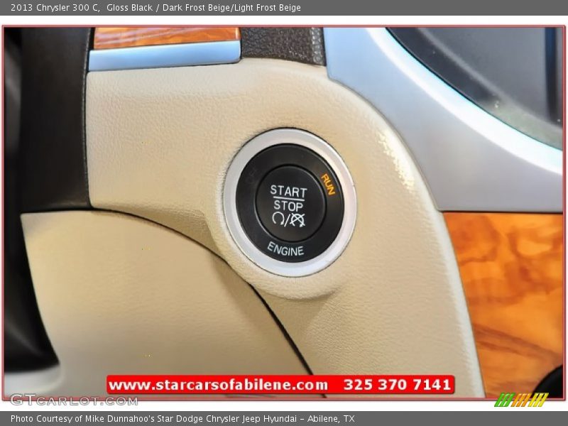Gloss Black / Dark Frost Beige/Light Frost Beige 2013 Chrysler 300 C