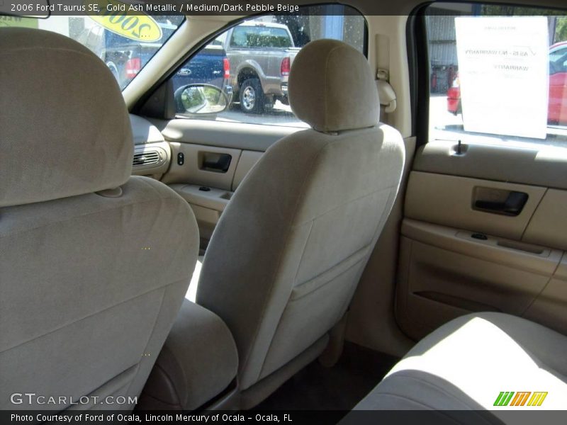 Gold Ash Metallic / Medium/Dark Pebble Beige 2006 Ford Taurus SE