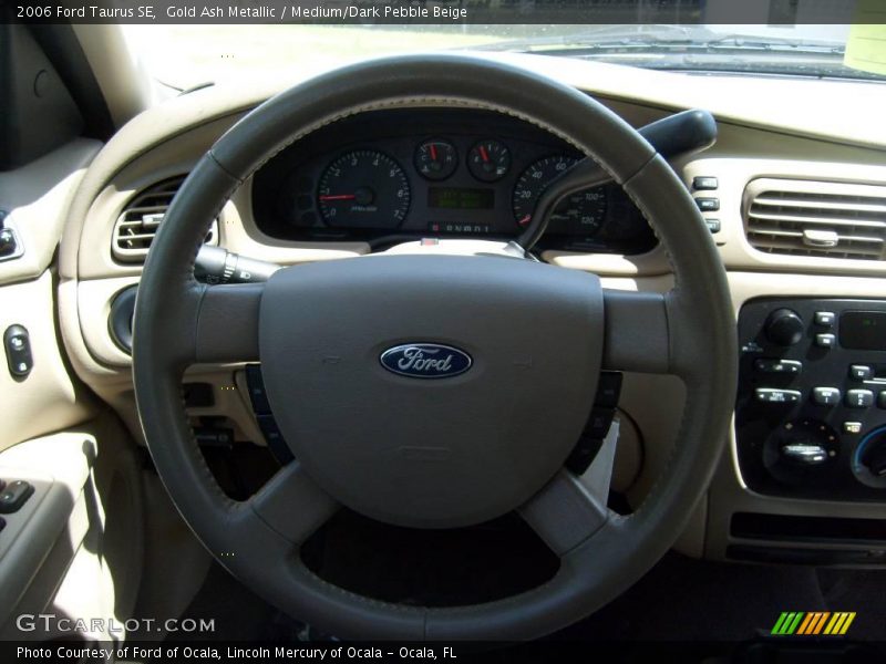 Gold Ash Metallic / Medium/Dark Pebble Beige 2006 Ford Taurus SE