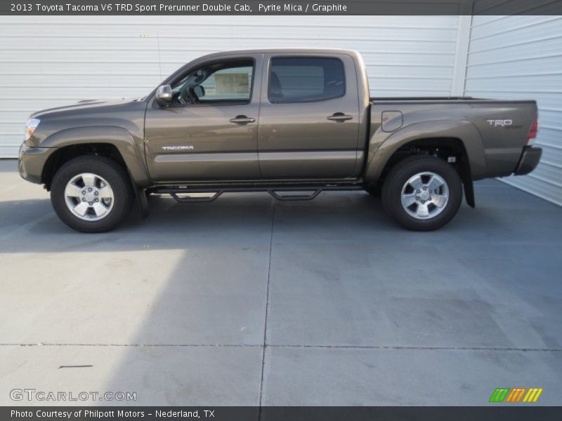 Pyrite Mica / Graphite 2013 Toyota Tacoma V6 TRD Sport Prerunner Double Cab
