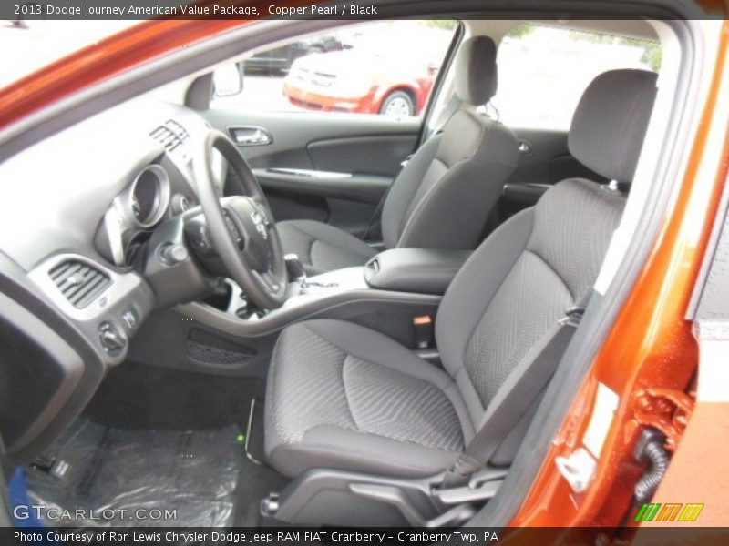 Copper Pearl / Black 2013 Dodge Journey American Value Package
