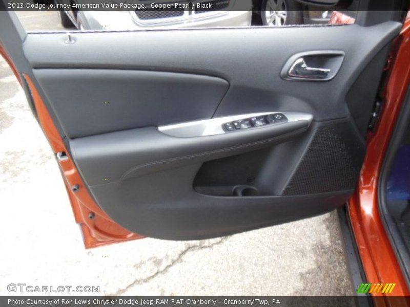 Copper Pearl / Black 2013 Dodge Journey American Value Package