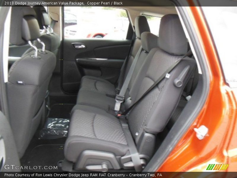 Copper Pearl / Black 2013 Dodge Journey American Value Package