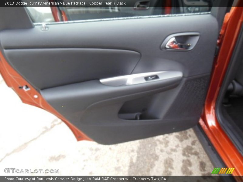 Copper Pearl / Black 2013 Dodge Journey American Value Package