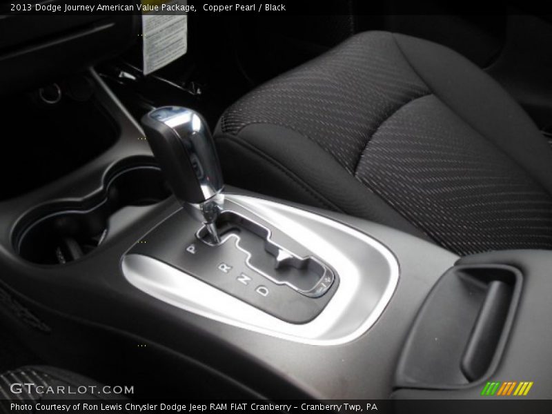 Copper Pearl / Black 2013 Dodge Journey American Value Package