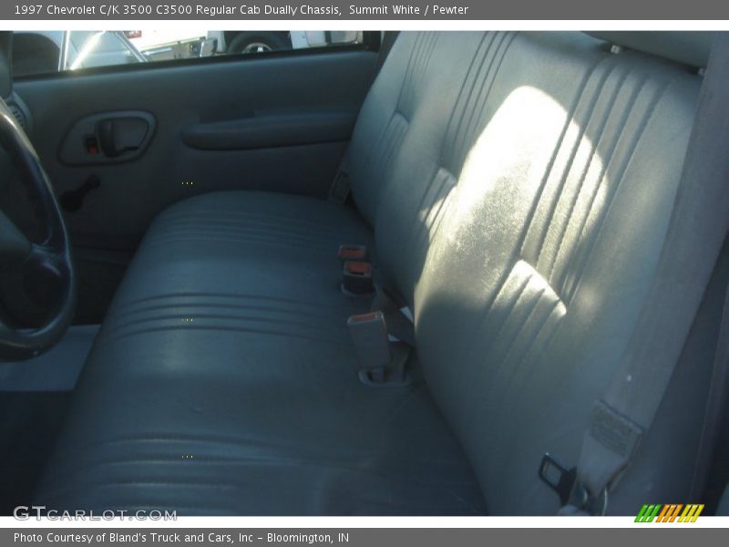 Summit White / Pewter 1997 Chevrolet C/K 3500 C3500 Regular Cab Dually Chassis