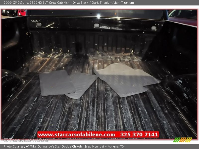 Onyx Black / Dark Titanium/Light Titanium 2009 GMC Sierra 2500HD SLT Crew Cab 4x4