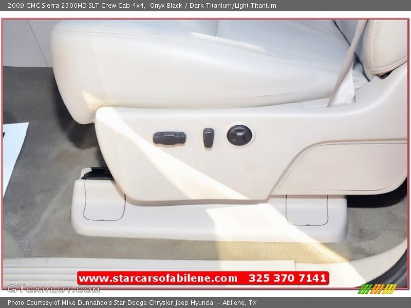 Onyx Black / Dark Titanium/Light Titanium 2009 GMC Sierra 2500HD SLT Crew Cab 4x4