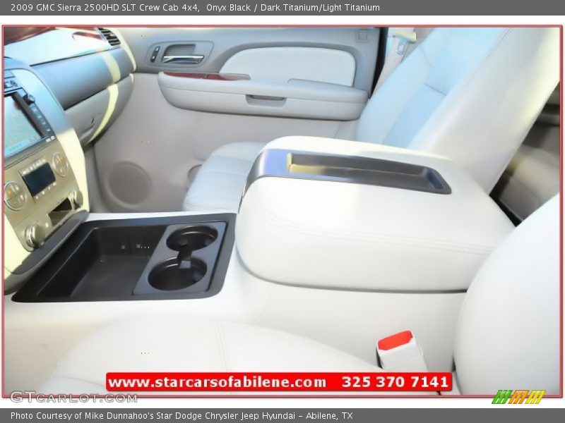 Onyx Black / Dark Titanium/Light Titanium 2009 GMC Sierra 2500HD SLT Crew Cab 4x4