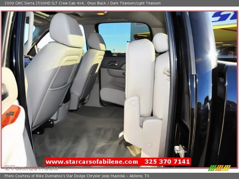 Onyx Black / Dark Titanium/Light Titanium 2009 GMC Sierra 2500HD SLT Crew Cab 4x4
