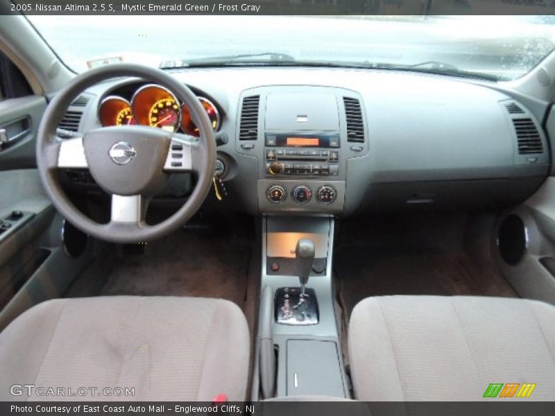 Mystic Emerald Green / Frost Gray 2005 Nissan Altima 2.5 S