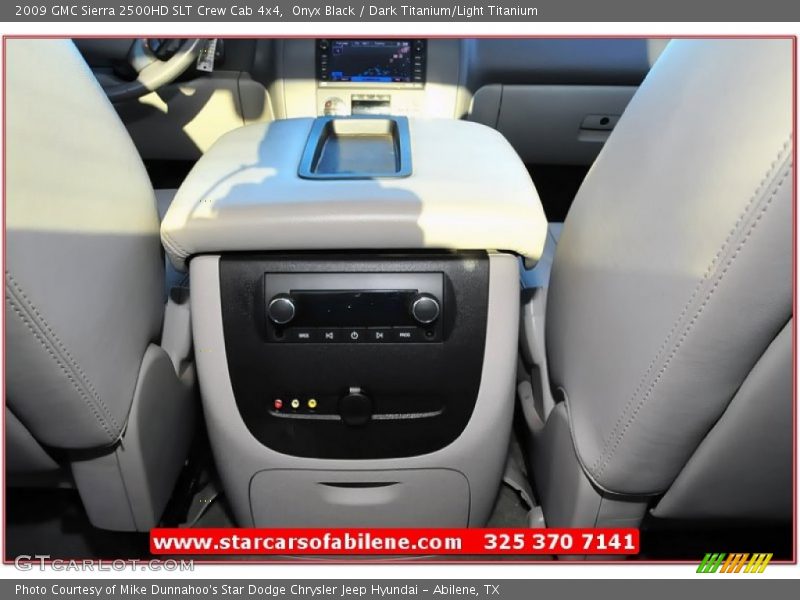 Onyx Black / Dark Titanium/Light Titanium 2009 GMC Sierra 2500HD SLT Crew Cab 4x4
