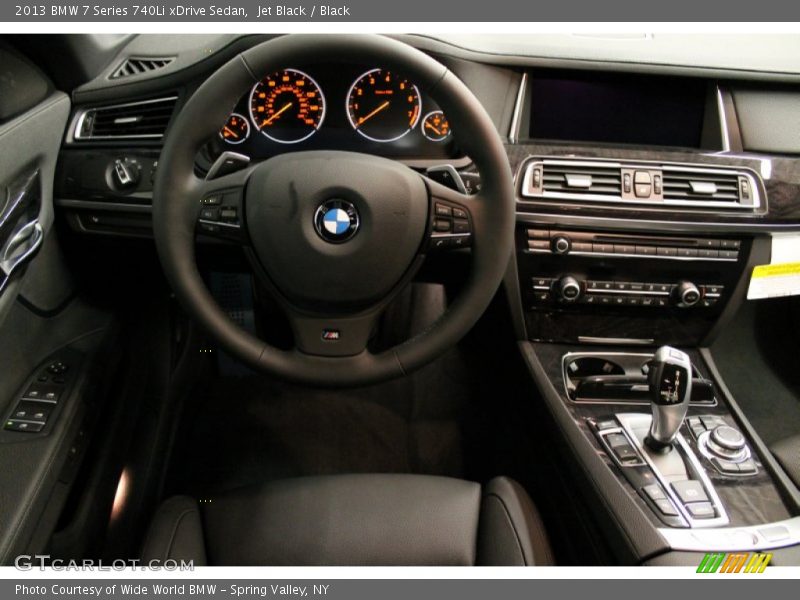 Dashboard of 2013 7 Series 740Li xDrive Sedan