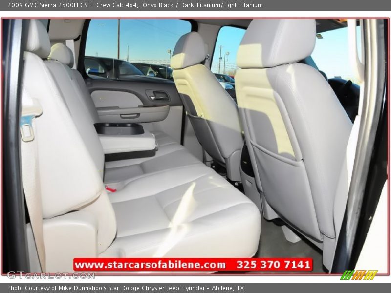 Onyx Black / Dark Titanium/Light Titanium 2009 GMC Sierra 2500HD SLT Crew Cab 4x4