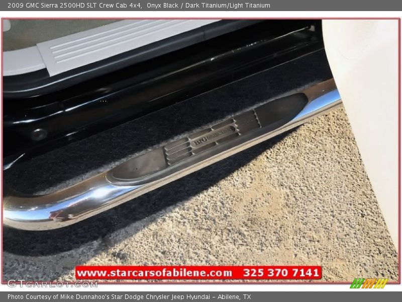 Onyx Black / Dark Titanium/Light Titanium 2009 GMC Sierra 2500HD SLT Crew Cab 4x4