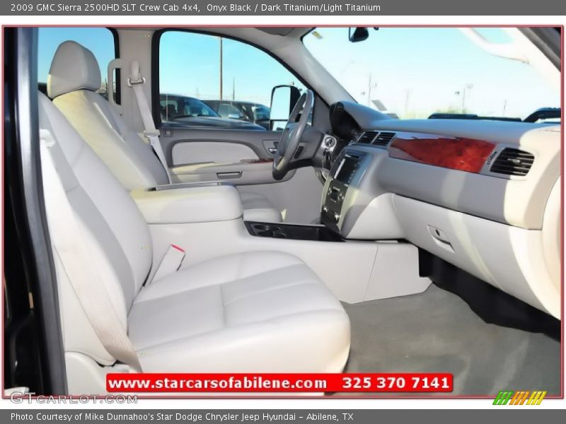 Onyx Black / Dark Titanium/Light Titanium 2009 GMC Sierra 2500HD SLT Crew Cab 4x4
